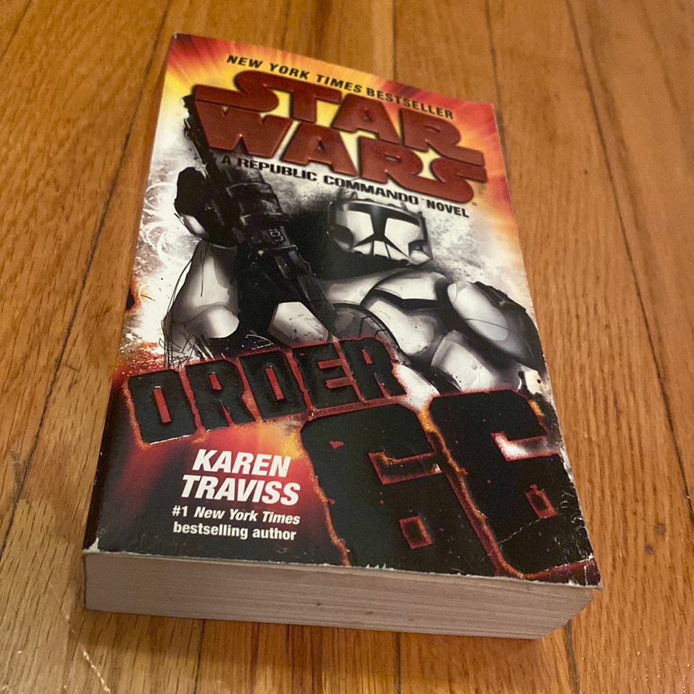 Star Wars A Republic Commando Novel Order - Karen Traviss (paperback book)